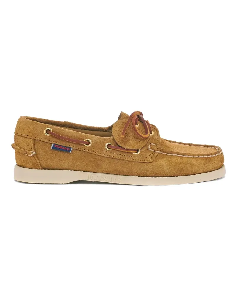 Sebago Docksides suede loafers - Nude Nude