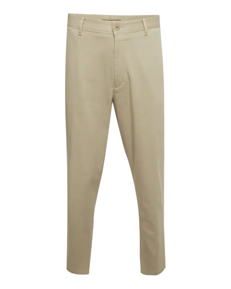 HUGO BOSS straight-fit trousers - Nude Nude