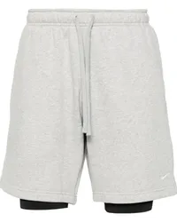 Nike x MMW Short-Set mit Logo-Print Grau