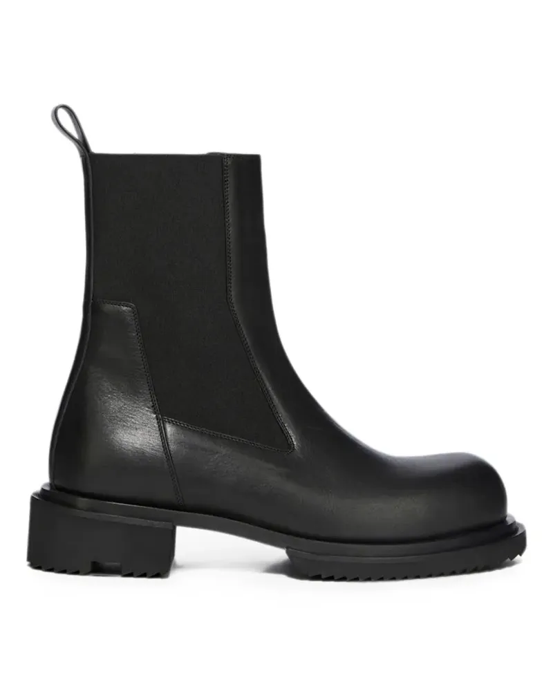 Rick Owens Beatles Gabe Chelsea-Boots - Schwarz Schwarz