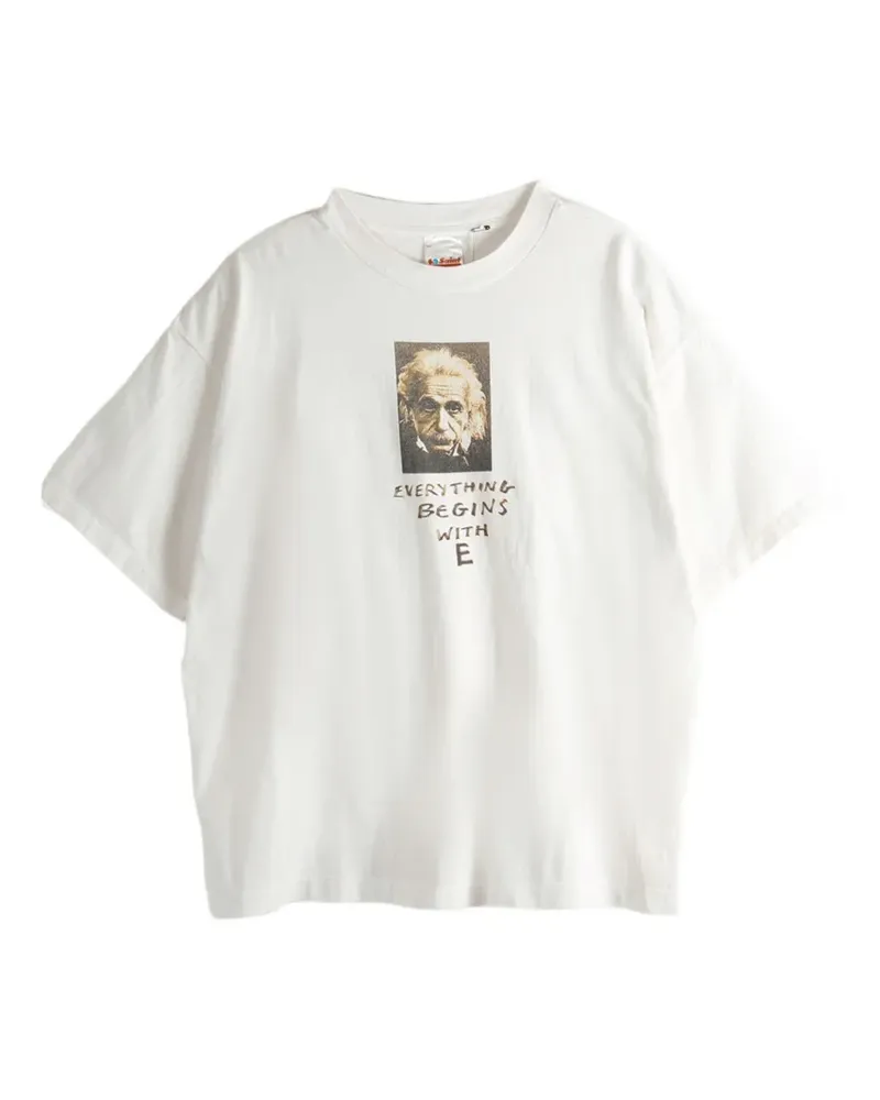 SAINT MXXXXXX graphic-print T-shirt - Nude Nude