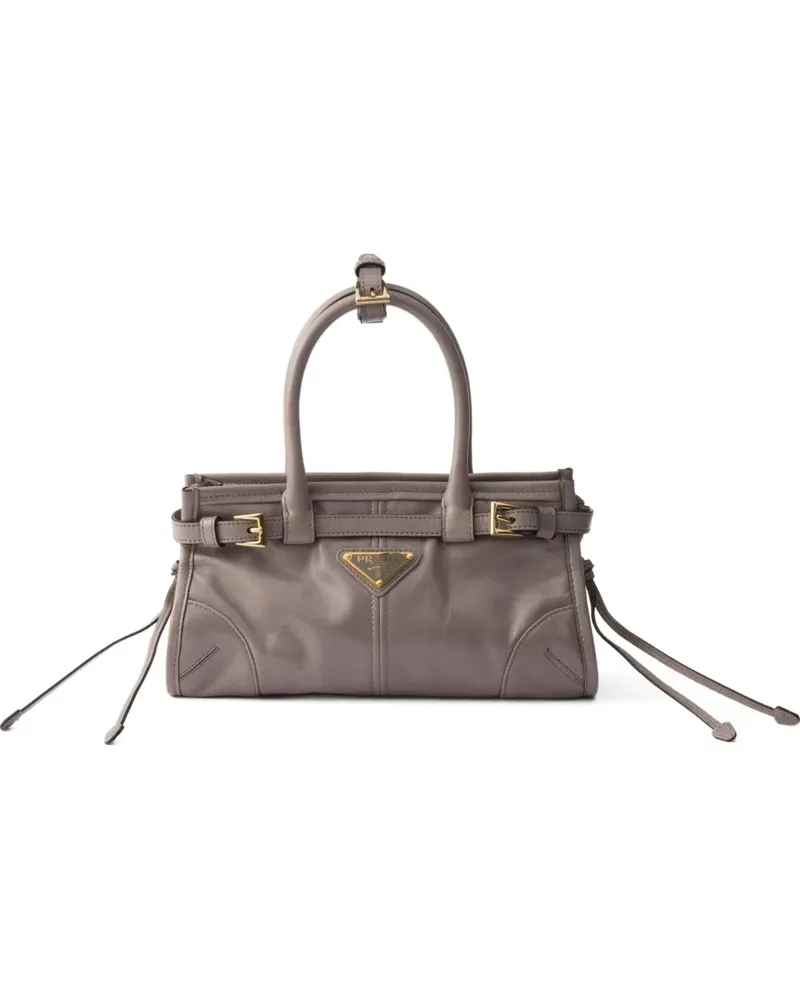 Prada mini Bonnie tote bag - Grau Grau