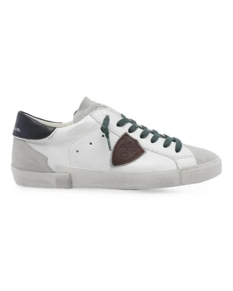 Philippe Model Prsx Sneakers mit Logo-Patch - Weiß Weiß