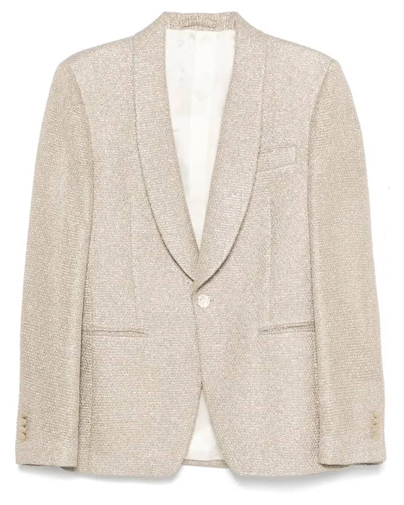 LARDINI Sakko aus Lurex - Gold Gold