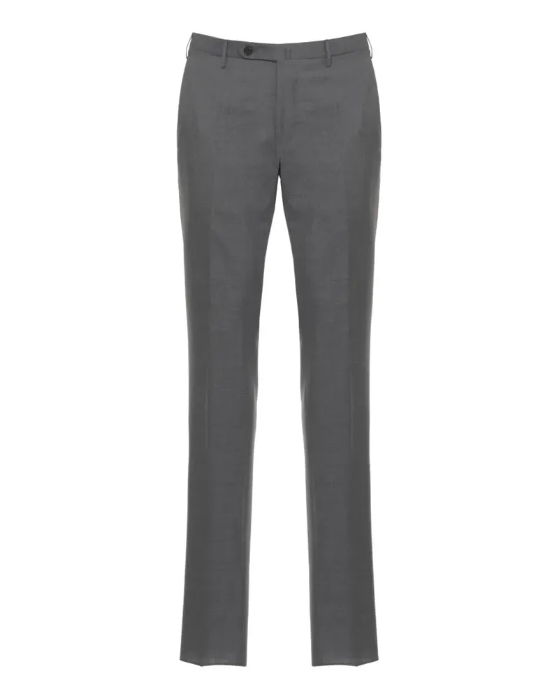 Incotex straight-fit tailored trousers - Grau Grau