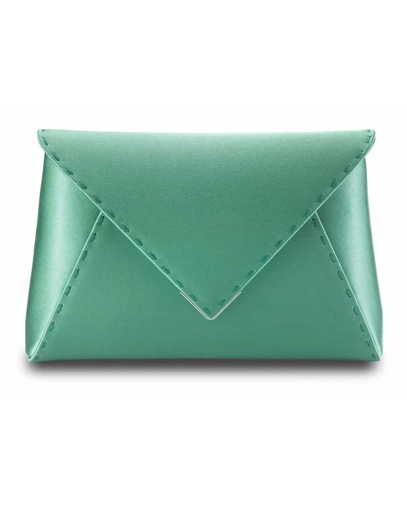 Tyler Ellis Kleine Lee Pouchette Clutch Grün