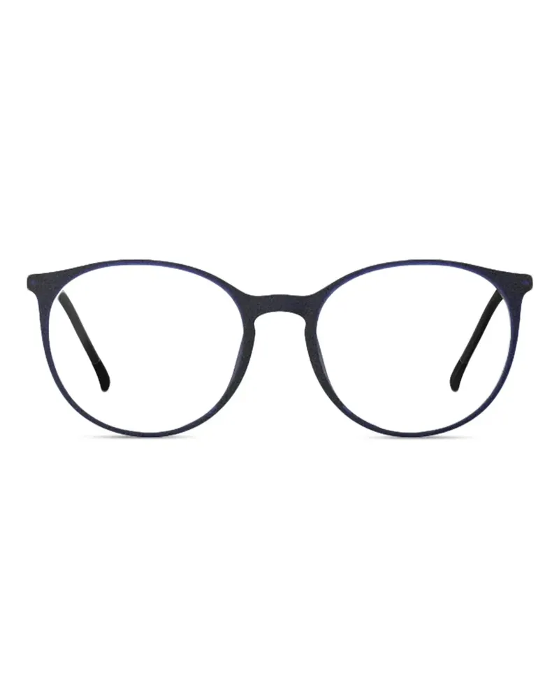 Silhouette SPX Illusion round-frame glasses - Blau Blau