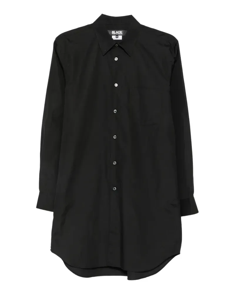 Comme des Garçons chest-pocket shirt - Schwarz Schwarz