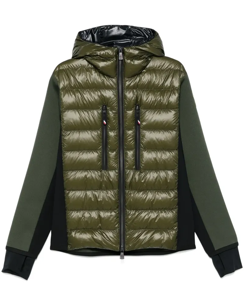 Moncler Jacke mit Dauneneinsätzen - Grün Grün