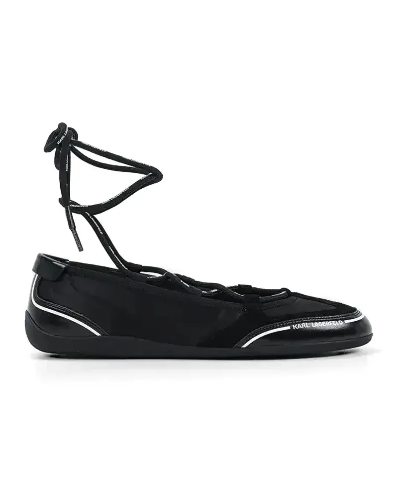 Karl Lagerfeld Altia Ballerinas - Schwarz Schwarz