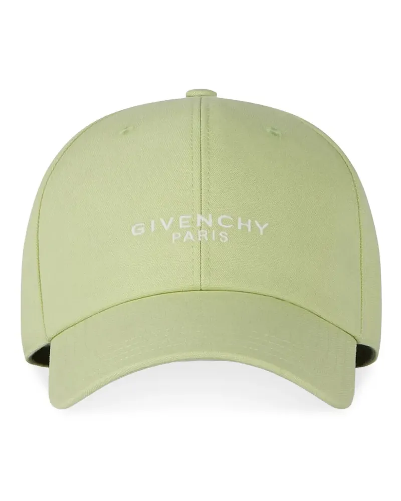 Givenchy Baseballkappe mit Logo-Stickerei - Grün Grün