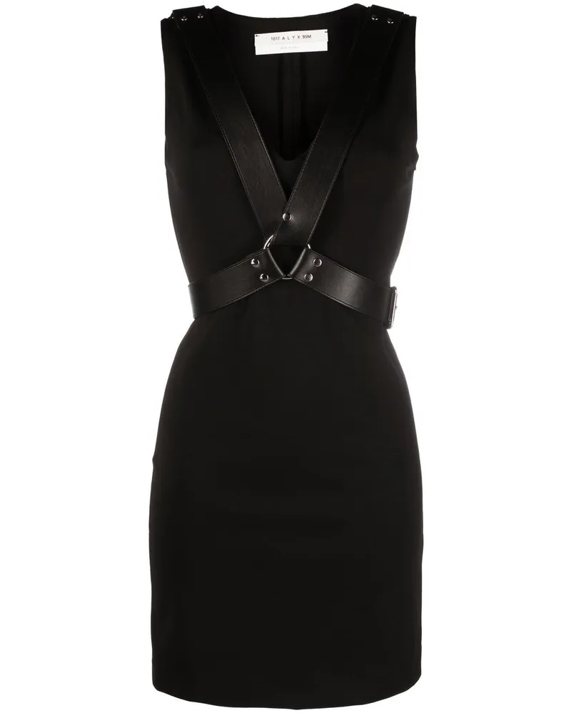 1017 ALYX 9SM Ärmelloses Minikleid - Schwarz Schwarz