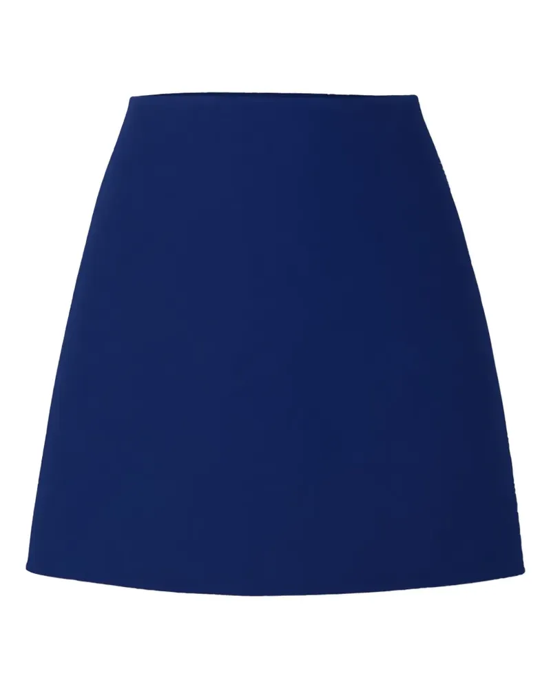 Carolina Herrera New York double-faced wool skirt - Blau Blau