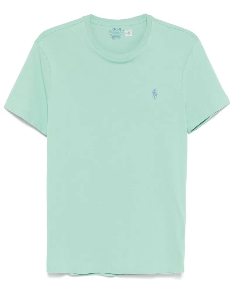 Ralph Lauren T-Shirt mit Polo Pony-Stickerei - Grün Grün