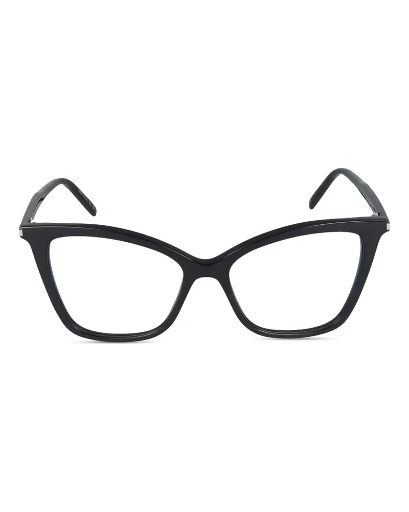 Saint Laurent SL 386 Cat-Eye-Brille - Schwarz Schwarz