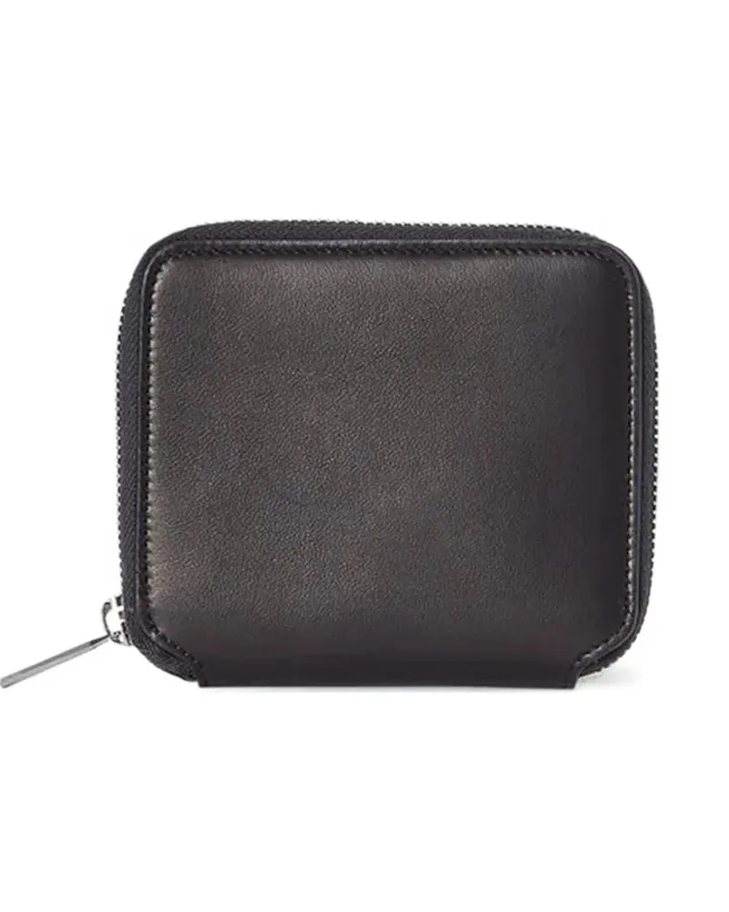 The Row leather zip-fastening cardholder - Braun Braun