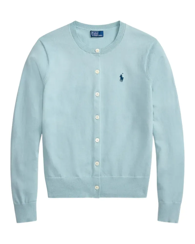 Ralph Lauren Cardigan mit Logo-Stickerei - Blau Blau