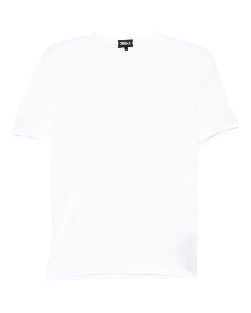 Ermenegildo Zegna V-neck loungewear - Weiß Weiß