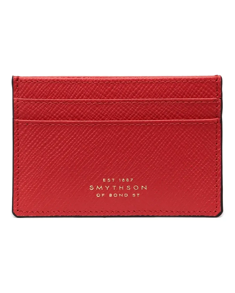 Smythson Panama' Kartenetui - Rot Rot