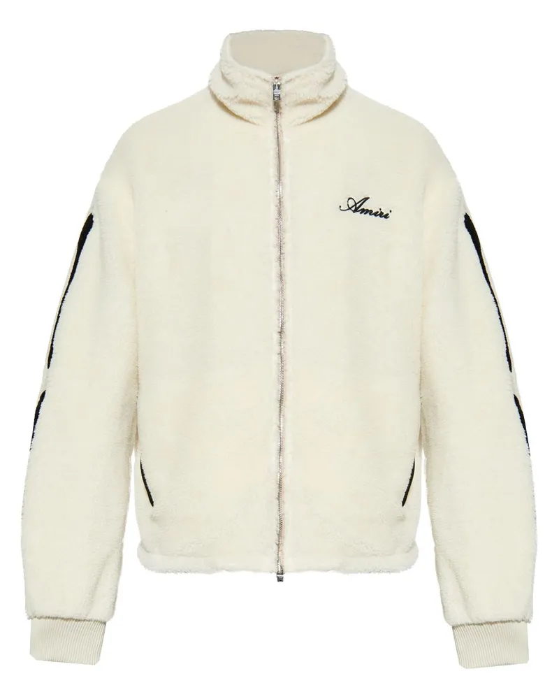 Amiri Bones Fleecejacke Nude