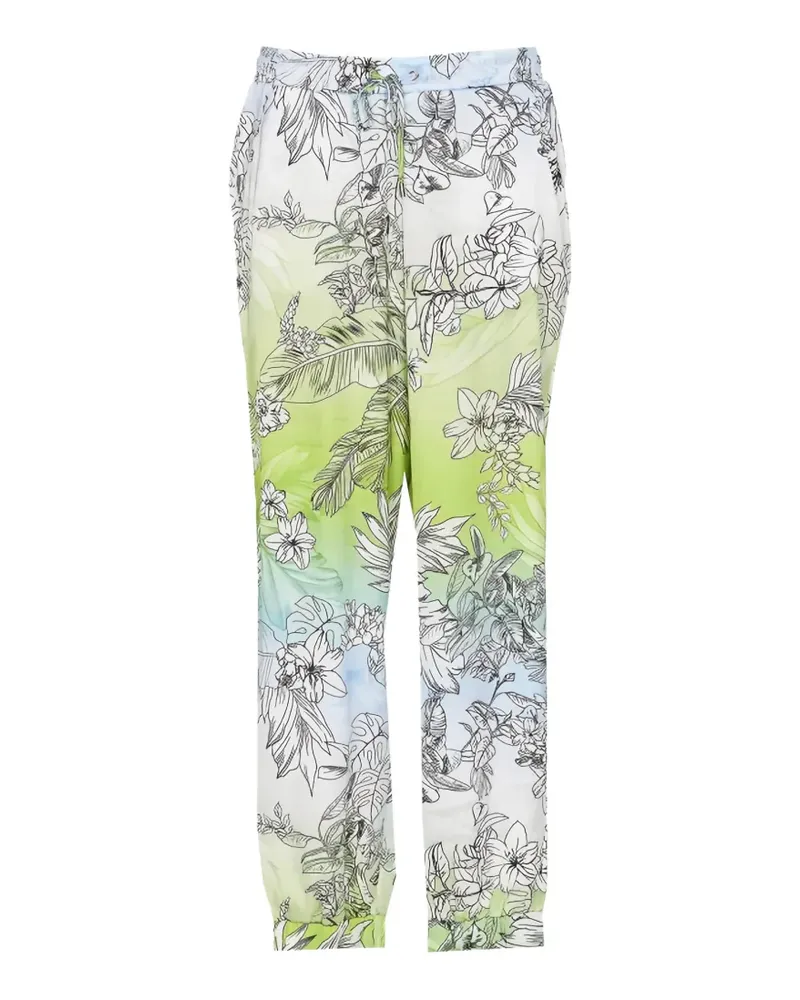 Liu Jo floral trousers - Grün Grün