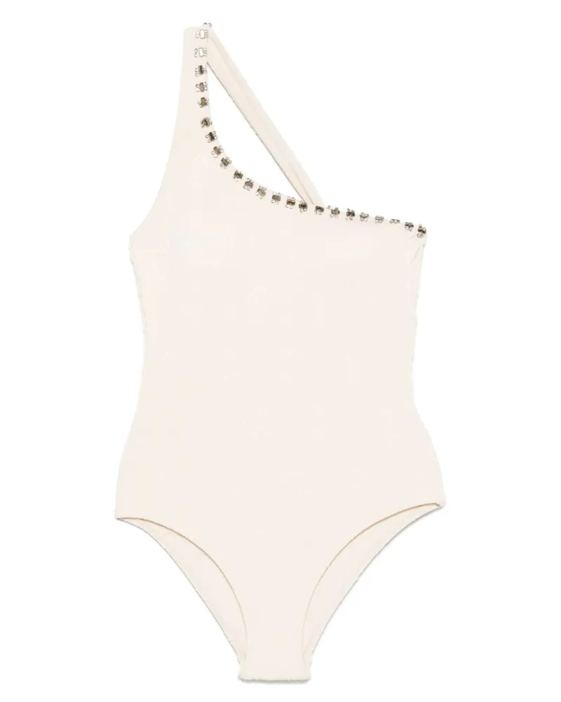 Twin-Set Badeanzug mit Prägung - Nude Nude