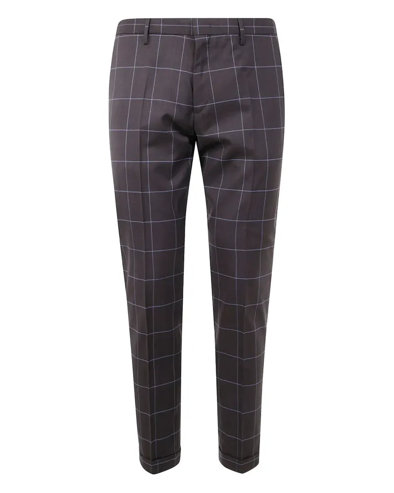 Paul Smith Hose mit Karomuster - Braun Braun