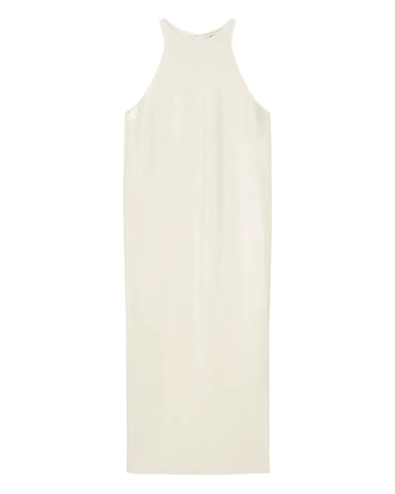 AERON Sade sequined midi dress - Nude Nude