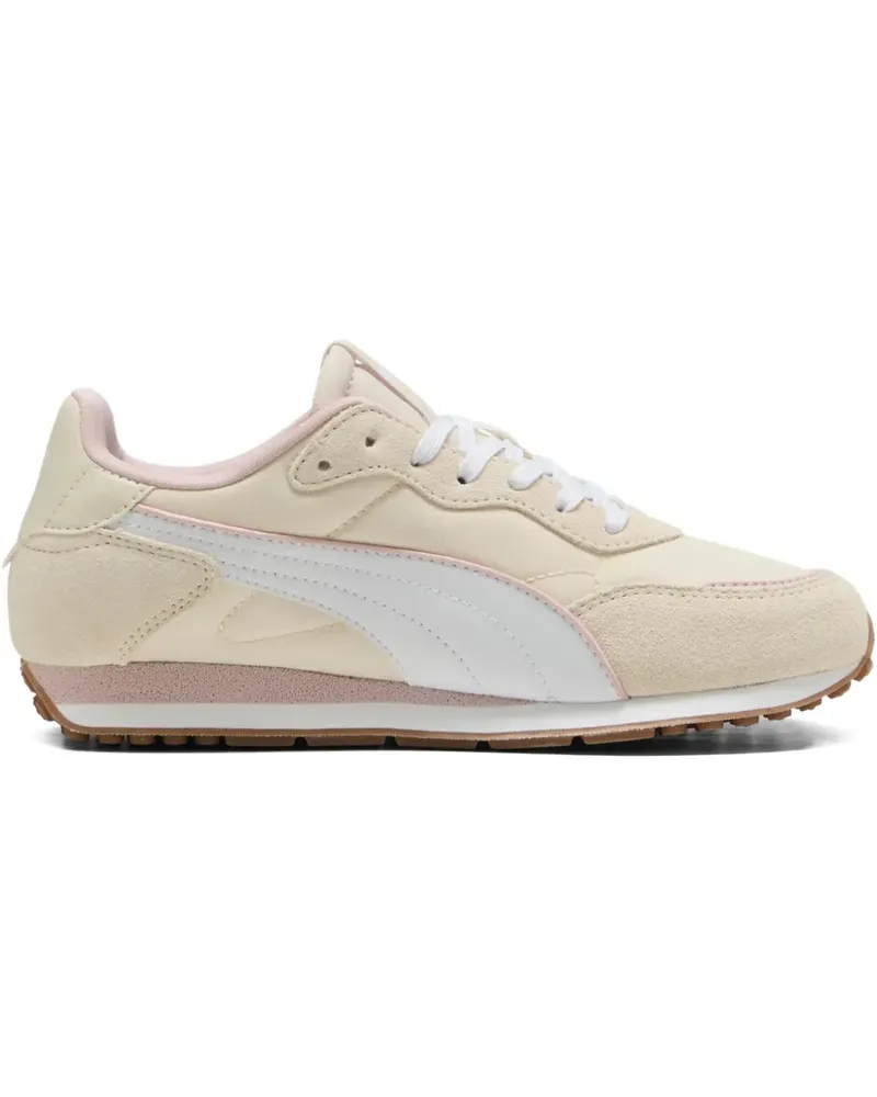 Puma Gestreifte ST Miler Rose Sneakers - Nude Nude