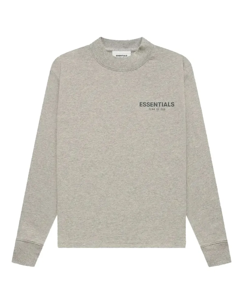 Fear of God T-Shirt mit Stehkragen - Grau Grau