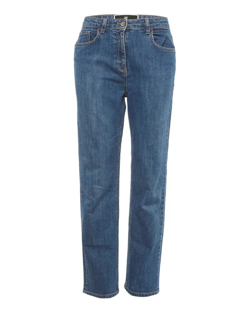 Elisabetta Franchi faded skinny jeans - Blau Blau