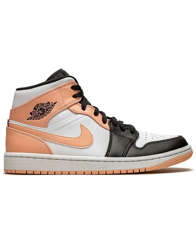 Jordan Air  1 Mid Sneakers - Schwarz Schwarz