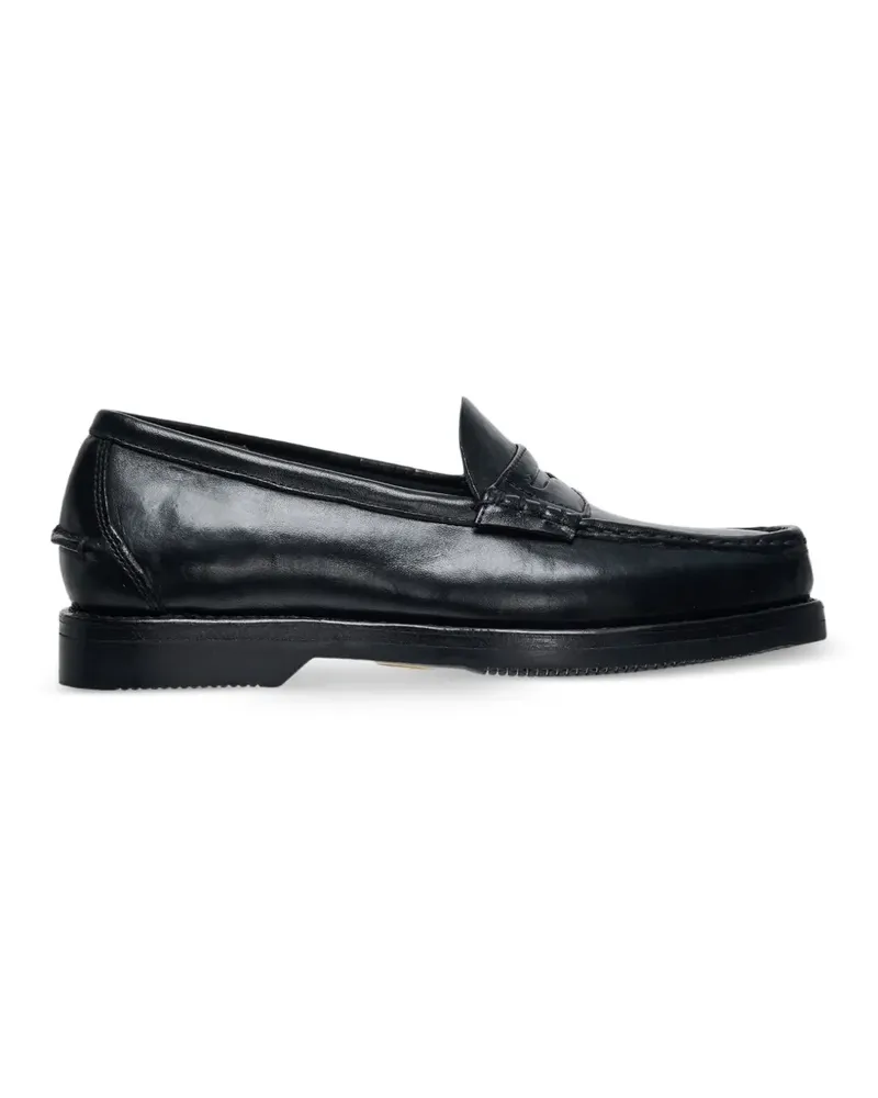 Visvim Klassische Loafer - Schwarz Schwarz