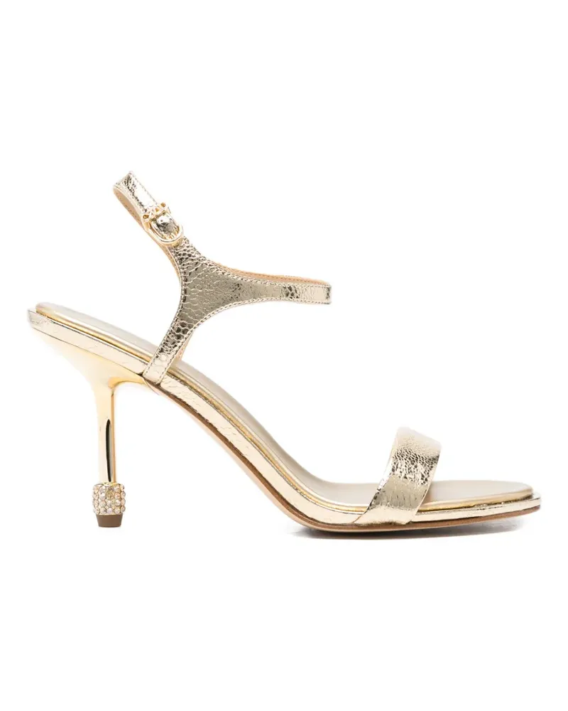 Michael Kors Ivy crystal-embellished sandals - Gold Gold