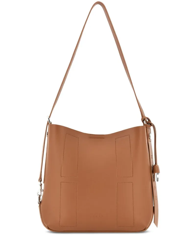 Hogan Hobo Piccola Schultertasche - Braun Braun