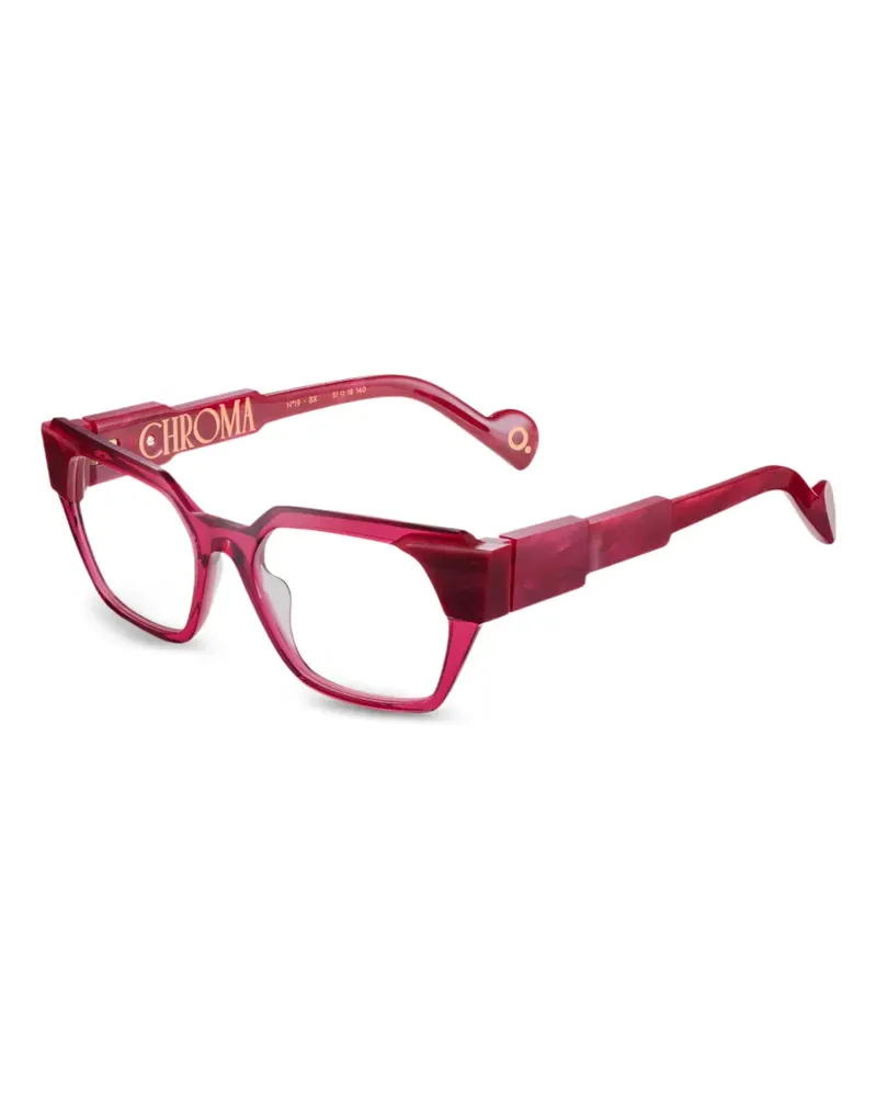Etnia Barcelona geometric-frame glasses - Rosa Rosa
