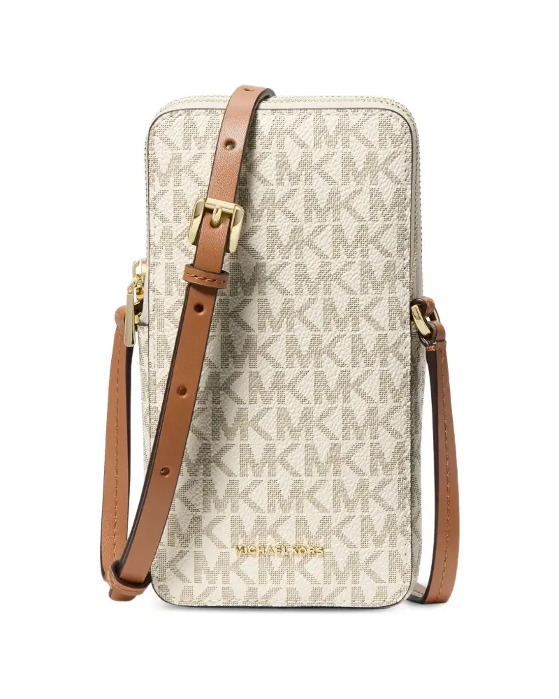Michael Kors Kleine Jet Set Umhängetasche mit Logo - Nude Nude