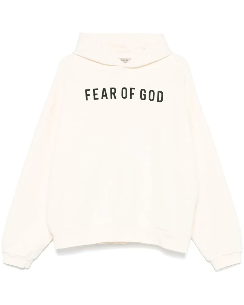 Fear of God Hoodie im Layering-Look Nude