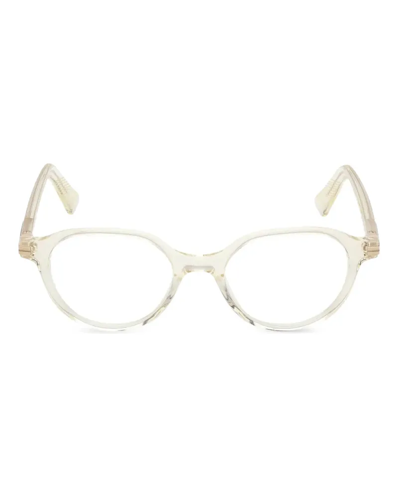 Ermenegildo Zegna round-frame glasses - Gelb Gelb