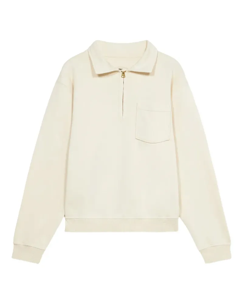 Fortela Pullover mit Reißverschlusstasche - Nude Nude