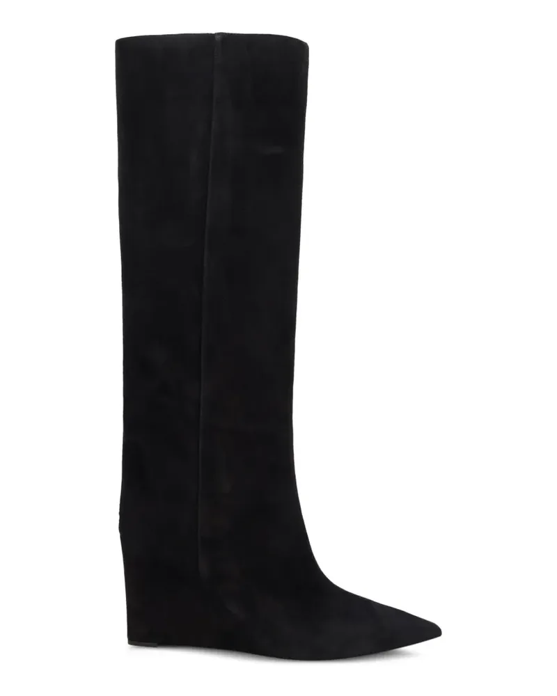 Jimmy Choo Stiefel mit Wedge-Absatz - Schwarz Schwarz
