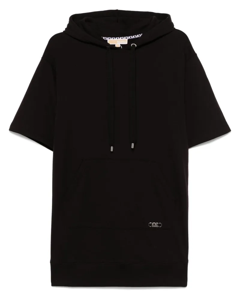 Michael Kors Minikleid mit Kapuze - Schwarz Schwarz