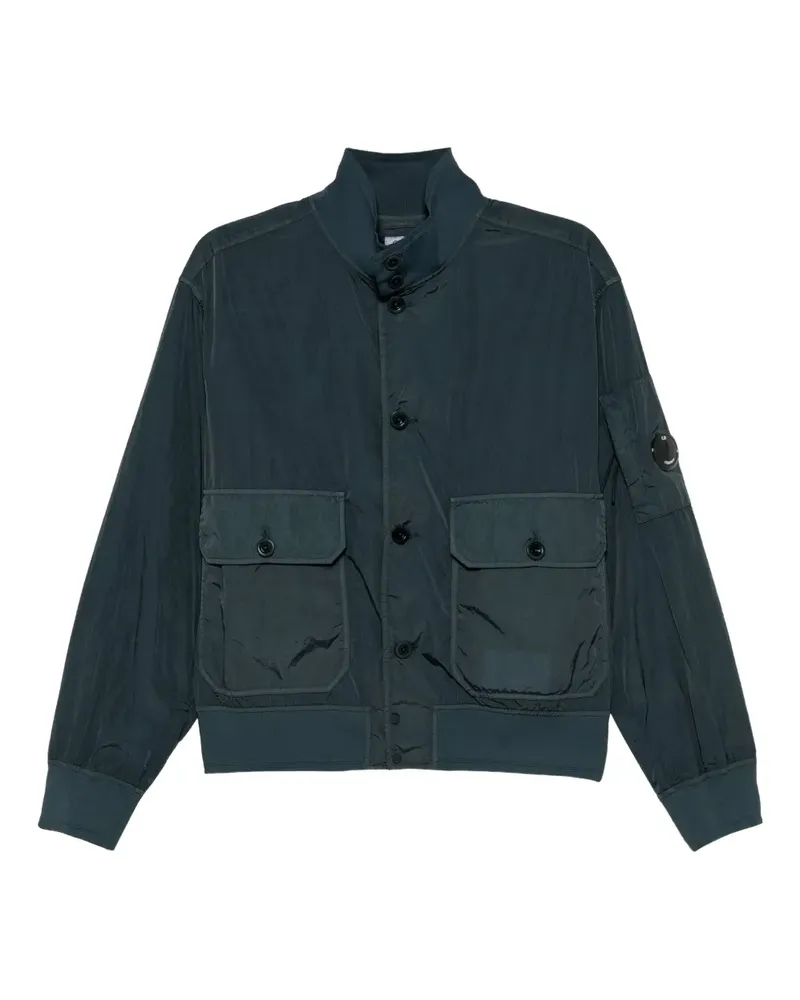 C.P. Company Bomberjacke mit Taschendetail - Blau Blau