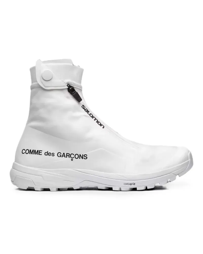 Salomon x Comme des Garçons XA-Alpine 2 zip-up sneakers - Weiß Weiß
