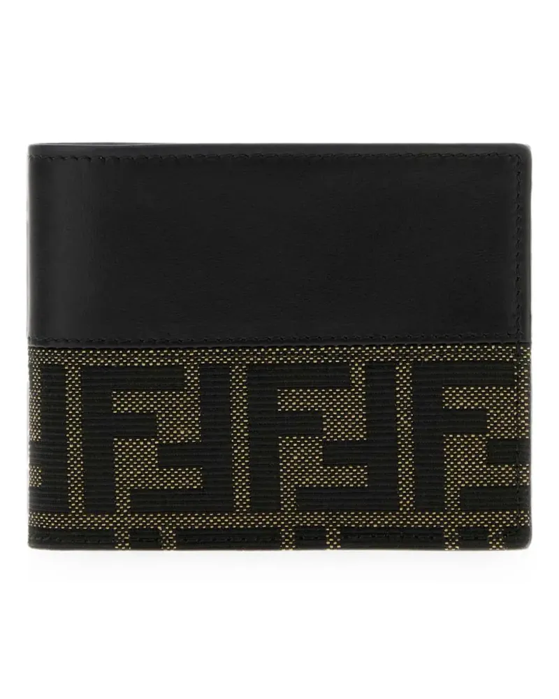 Fendi FF jacquard wallet - Schwarz Schwarz