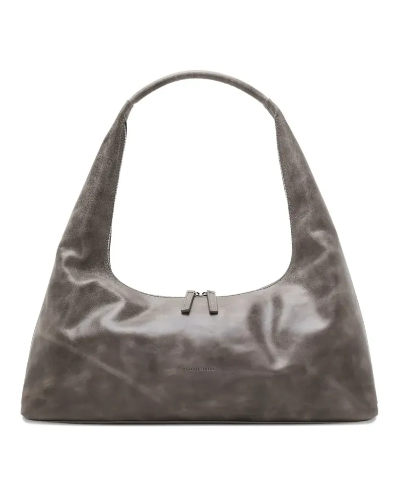 Marge Sherwood large leather zip shoulder bag - Grau Grau