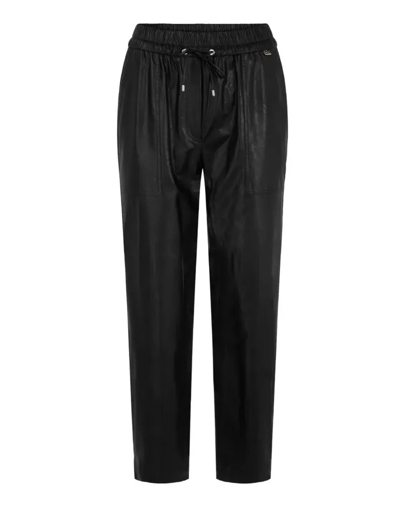 Marc Cain Ranchi drawstring trousers - Schwarz Schwarz