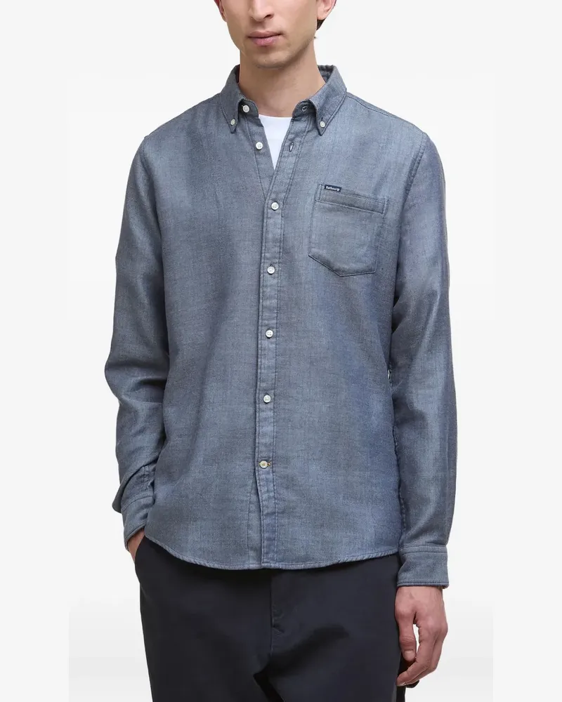 Barbour Buckley cotton shirt - Blau Blau