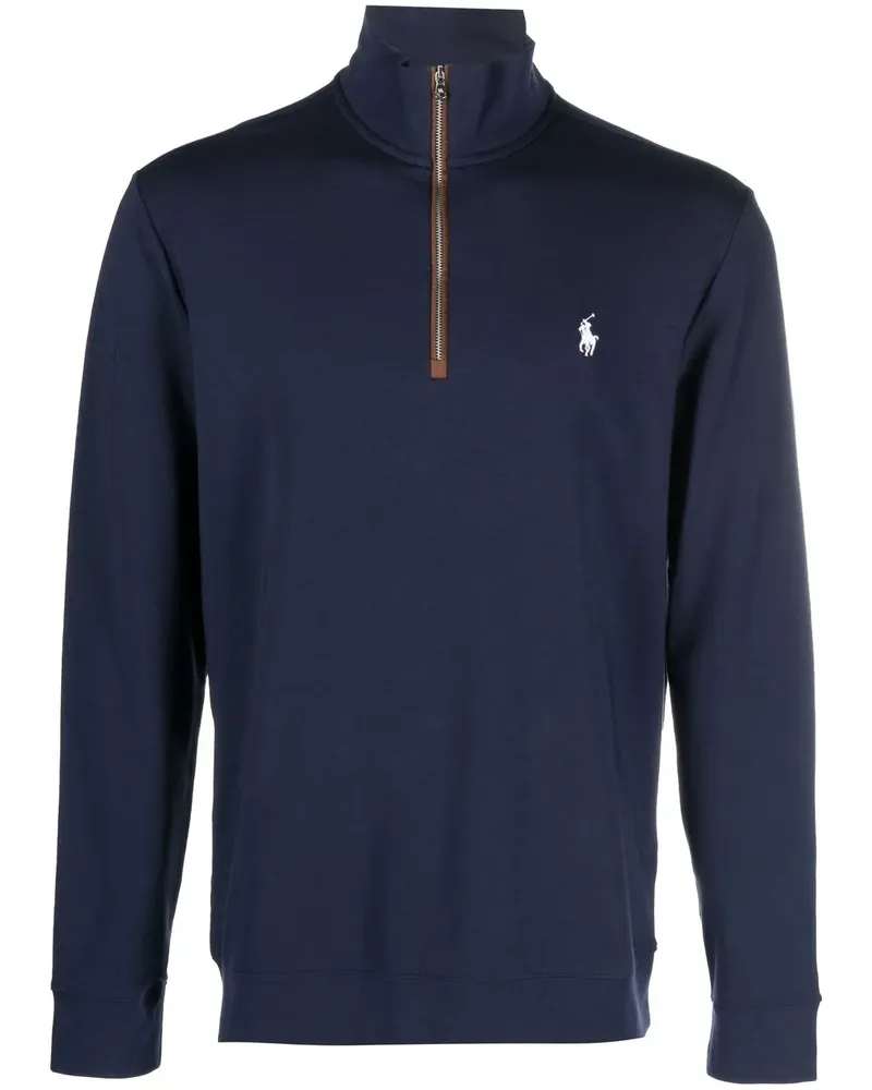 Ralph Lauren Sweatshirt mit Logo-Stickerei - Blau Blau