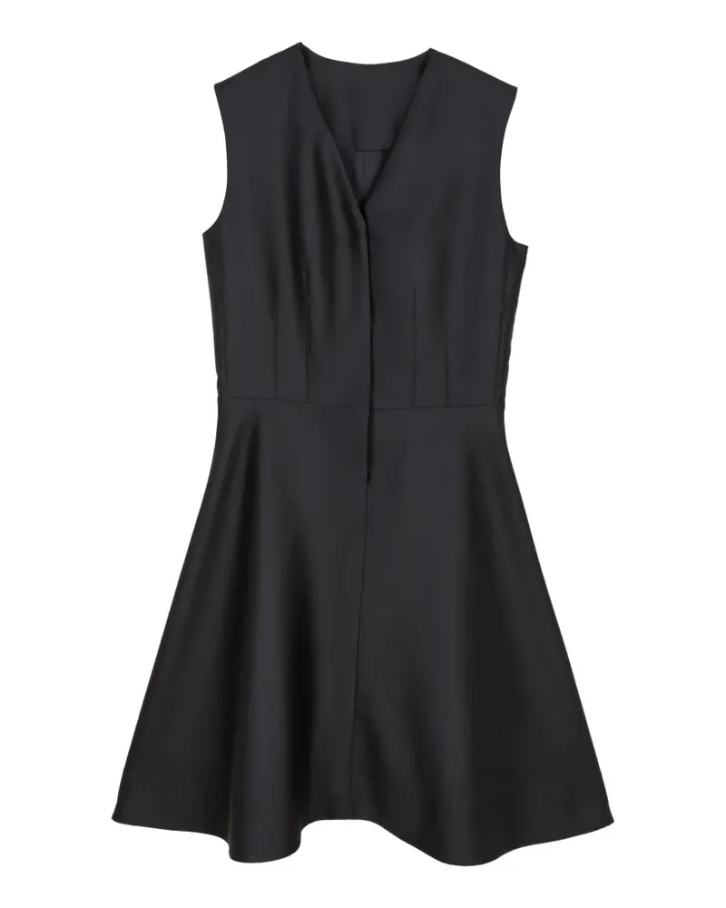 JNBY Kleid mit V-Ausschnitt - Schwarz Schwarz